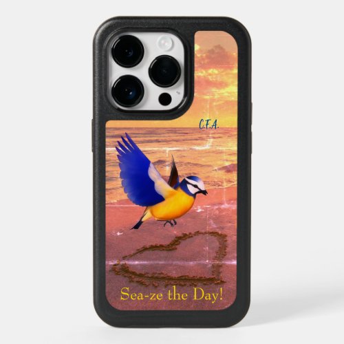 Symmetry Series Shown Trendy Shore Love   OtterBox iPhone 14 Pro Case