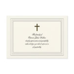 Sympathy Acknowledgement Card Sympathy Acknowledgement Card
