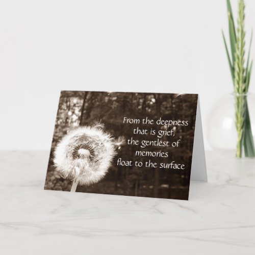 Sympathy and Care Card