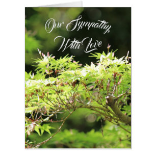 Sympathy Botanical Floral (Big 18 x 24) Card