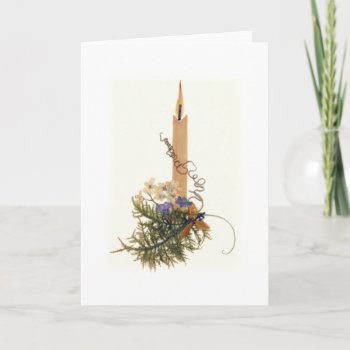 Sympathy Candle Card by Impactzone at Zazzle