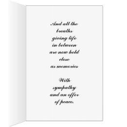 Sympathy Card