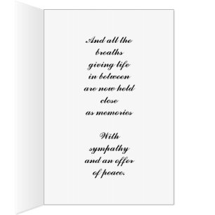 Sympathy Card