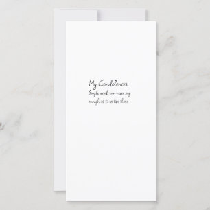 Sympathy Card