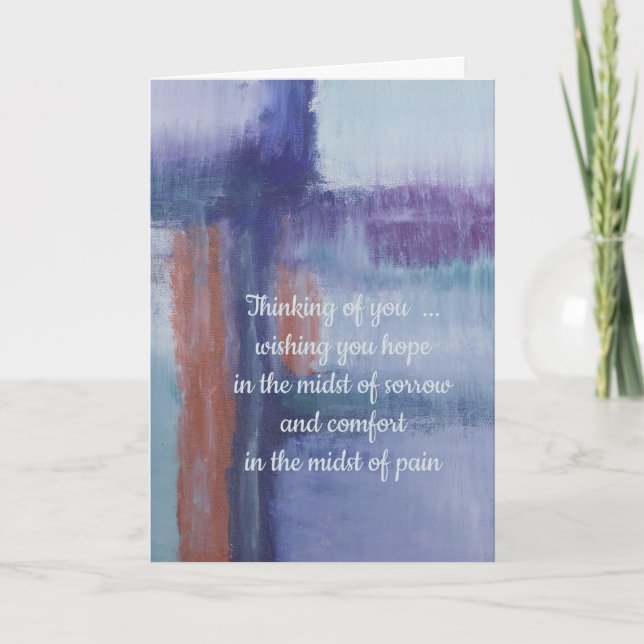 Sympathy card by DAL (Front)