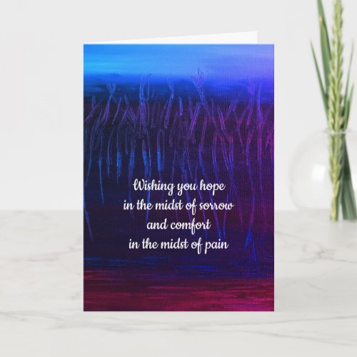 Sympathy card by dalDesignNZ