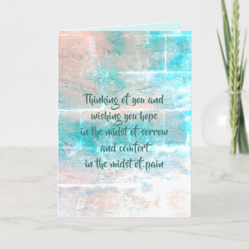 sympathy card by dalDesignNZ