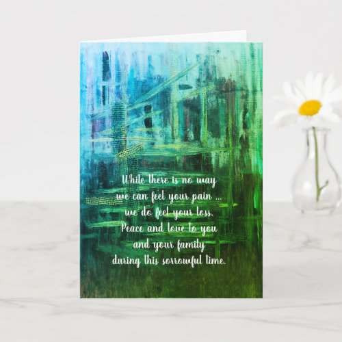 Sympathy card by dalDesignNZ