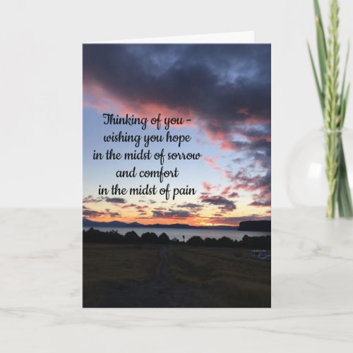 Sympathy card by dalDesignNZ