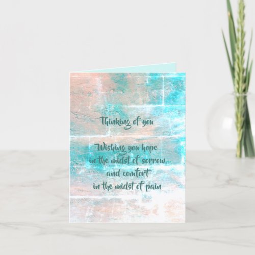 sympathy card by dalDesignNZ