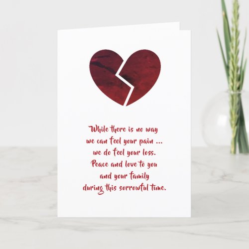 Sympathy card by dalDesignNZ