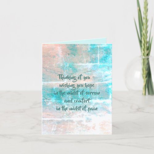 sympathy card by dalDesignNZ