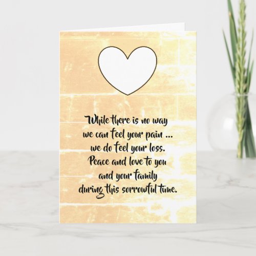 Sympathy Card by dalDesignNZ