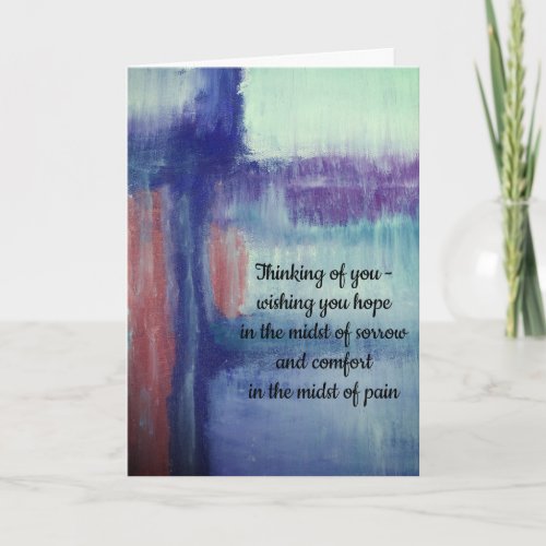 sympathy card by dalDesignNZ