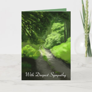 Sympathy Card from One: Grandmother Forest Scene