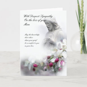 Sympathy card loss of Mom