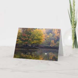 Sympathy Card - Misty Morning