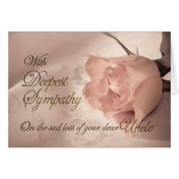 Condolences Loss Of Uncle Gifts on Zazzle