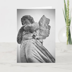 Sympathy Card Stone Angel heaven quote sorrow
