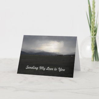 Sympathy Card Storm Brewing