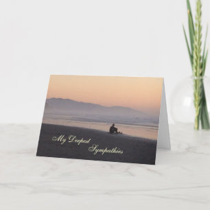 Sympathy card: Surfer Card