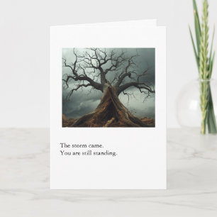 Sympathy Card – The Storm Came, You Are Still Stan