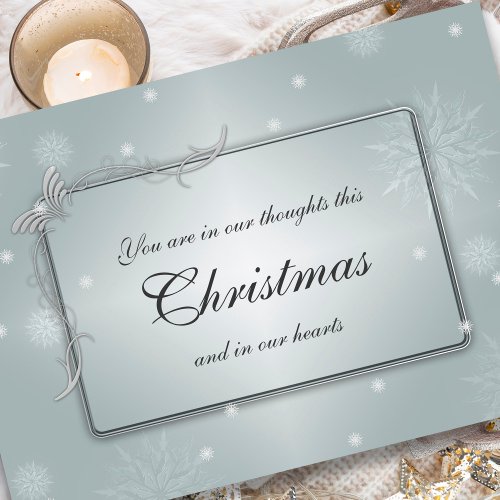 Sympathy Cards Christmas  Heartfelt Thoughts