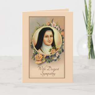 Sympathy Catholic Mass Offering Card
