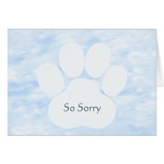 Sympathy Dog Card