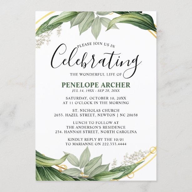 Lunch Invitations Zazzle