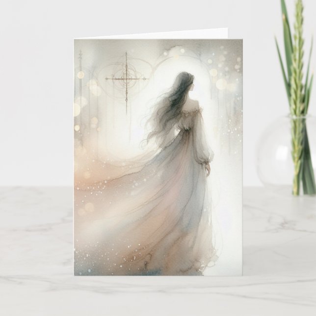 Sympathy (female loved one) card (Front)