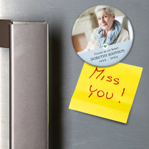 Sympathy Forever in our Hearts Photo Magnet