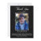 Sympathy Funeral Memorial THANK YOU Photo Silver