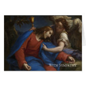 Sympathy Funeral Religious Jesus Angel (Front Horizontal)