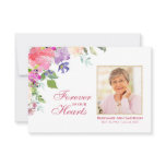 Sympathy Funeral Thank You Cards Floral Photo Sympathy Funeral Thank You Cards Floral Photo