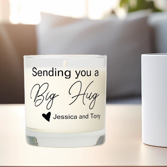 Sympathy Get Well Big Hug Scented Candle (Creator Uploaded)