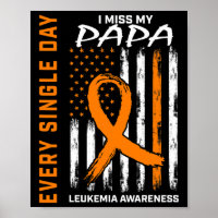 Sympathy Gifts Loss Of Papa Orange Leukemia Awaren
