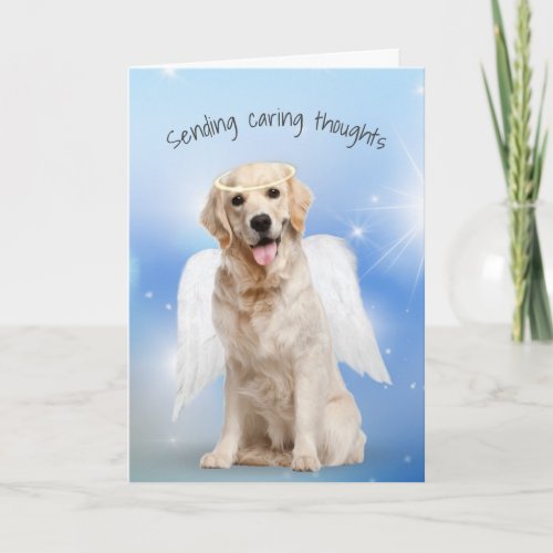 Sympathy Golden Retriever Loss of Pet  Card