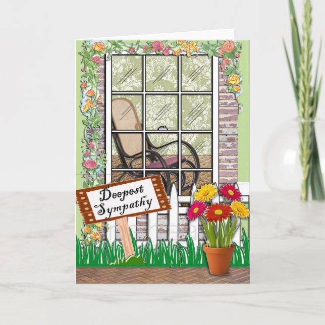 Sympathy Greeting Card (Front)