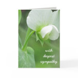 Sympathy Greeting Card customizable template Sympathy Greeting Card customizable template