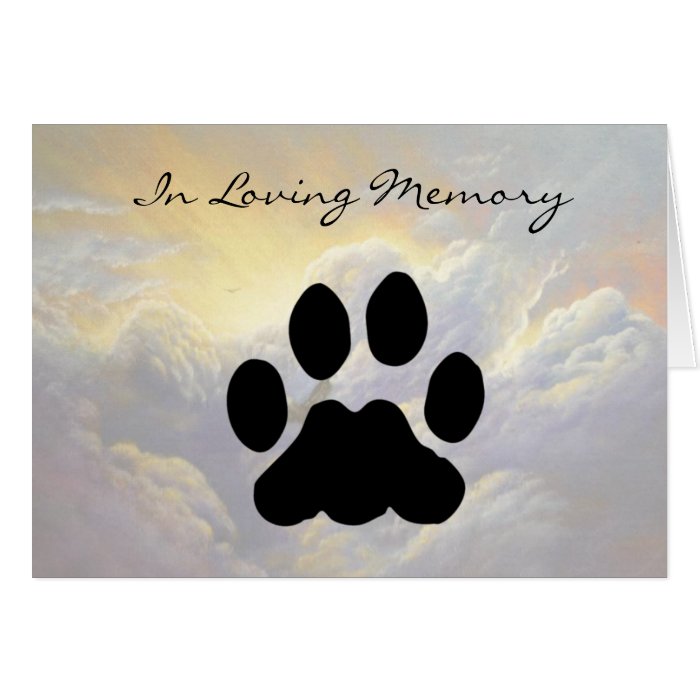 Sympathy (In Loving Memory) Card