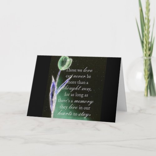 SYMPATHY IN YOUR TIME OF LOSS_MEMORIES TO CHERISH CARD
