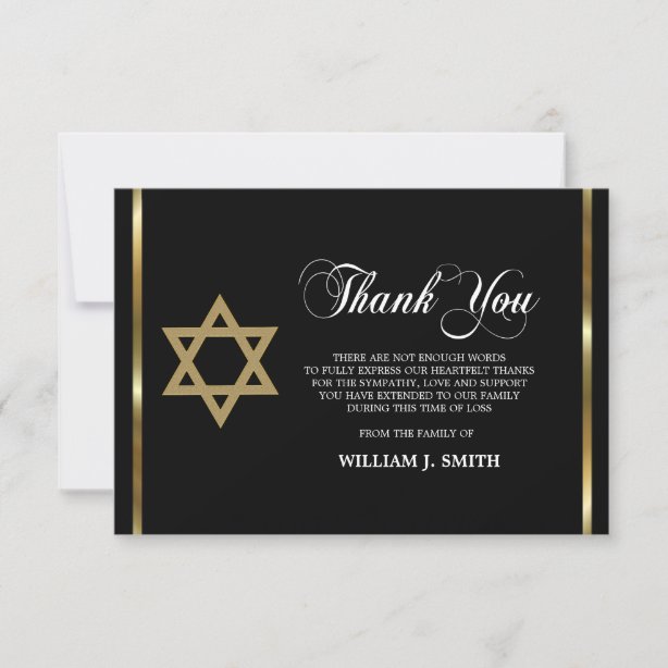 397+ Jewish Thank You Cards Zazzle