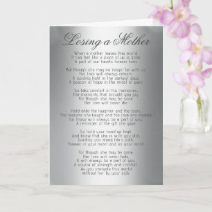 Sympathy Losing a Mother Card