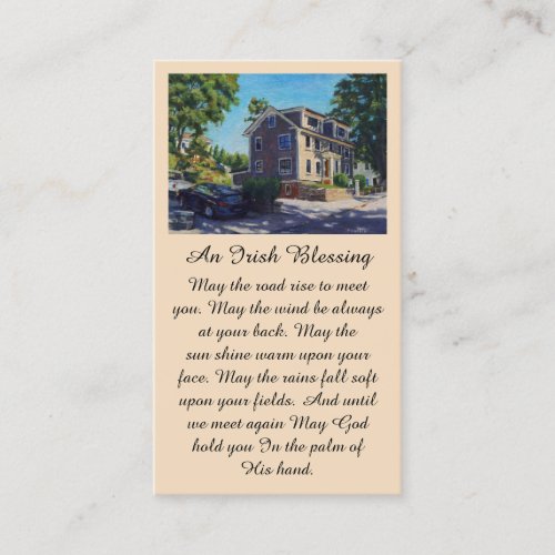 Sympathy Memorial Blessing Card