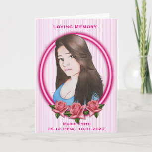 Sympathy Memorial Card