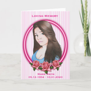 Sympathy Memorial Card
