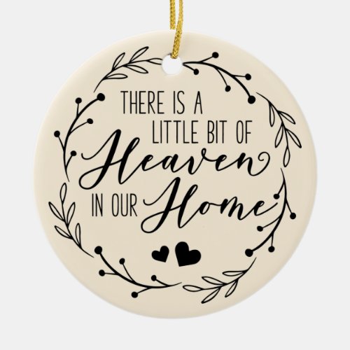 Sympathy Memorial in Loving Memory Photo  Ceramic  Ceramic Ornament