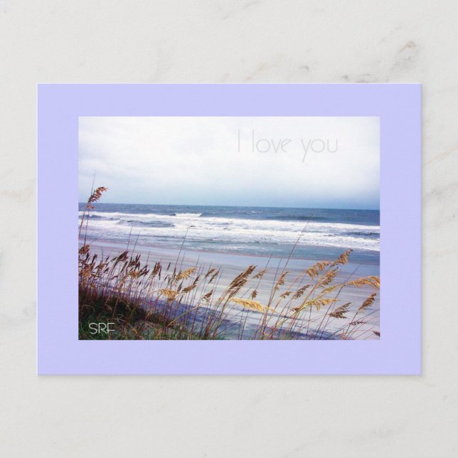 Sympathy Message Postcard (Front)