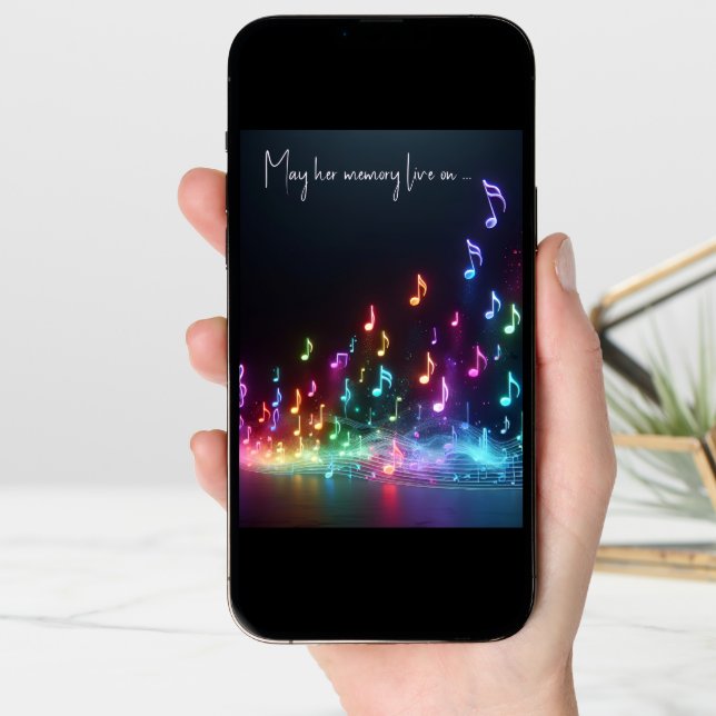 Sympathy Neon Musical Notes  (Front Digital)
